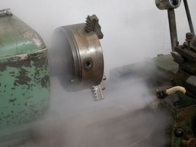 قطعه شویی صنعتی با تمیزکننده بخار