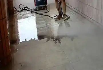 کف شویی با بخار شوی صنعتی 
