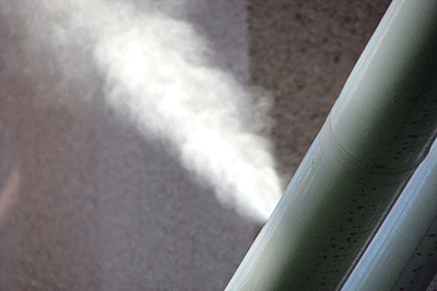 افزایش راندمان دیگ بخار-بررسی برای نشت بخار-steam leaking