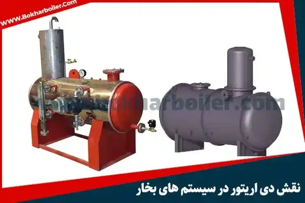 اکسیژن زدایی آب دیگ بخار: راهنمای کامل دی اریتور و مراحل عملکرد آن