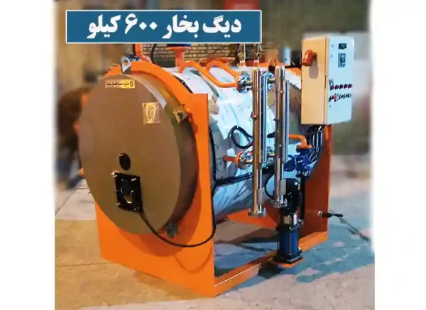 دیگ بخار 600 کیلو بر ساعت