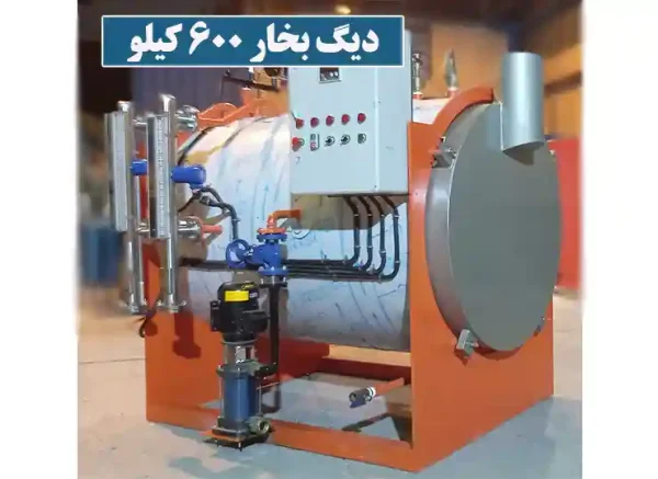 دیگ بخار 600 کیلو بر ساعت