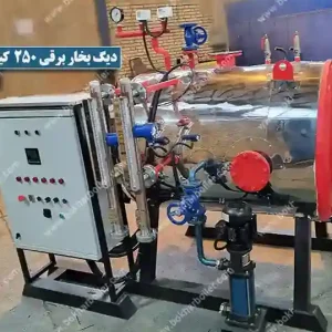 دیگ بخار برقی 250 کیلو بر ساعت