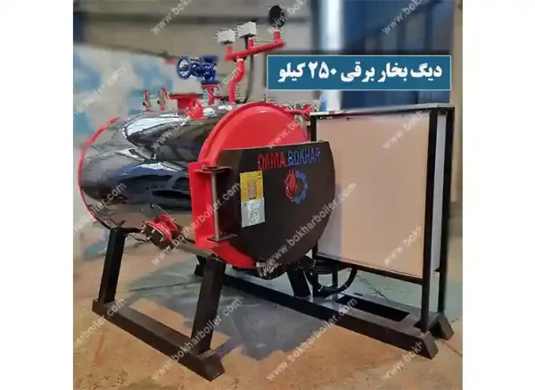 دیگ بخار برقی 250 کیلویی