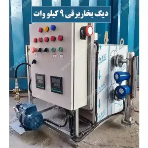 دیگ بخار برقی 9 کیلو وات