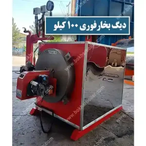 دیگ بخار ژنراتوری 100کیلو